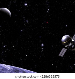 Una asombrosa obra de arte digital espacial