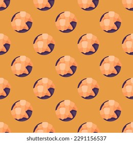 Stunning square tile featuring a whimsical food drawing. Seamless pattern with croissant on st. patrick's blue background. Design for a beaded trim.