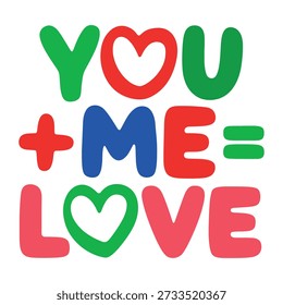 Stunning Valentine's Day text in bold red letters for love and romance