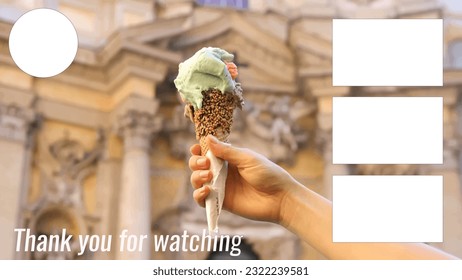 Stunning Vector design for End Screen templates - Video end screen design - The stunning and beautifully end screen design templates for youtube videos