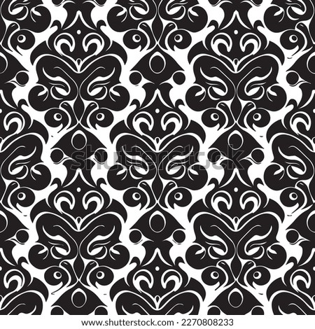 Stunning vector illustration features a black and white background with an intricate and stylish pattern that's sure to catch your eye