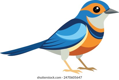 A stunning vector illustration of a martin bird, showcasing its elegance and beauty. Perfect for design projects, this detailed artwork captures the essence of the bird. Keywords: vector, artwork, ill