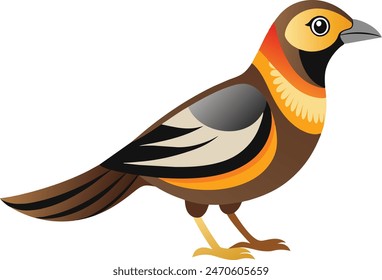 A stunning vector illustration of a martin bird, showcasing its elegance and beauty. Perfect for design projects, this detailed artwork captures the essence of the bird. Keywords: vector, artwork, ill