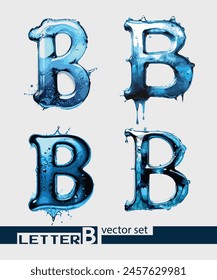 Stunning water letter B adds a unique touch. Get yours now!	