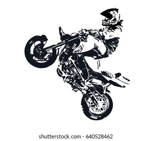 Stunt rider