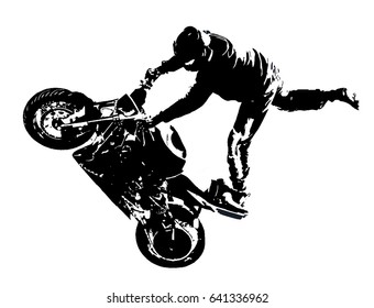Stunt rider