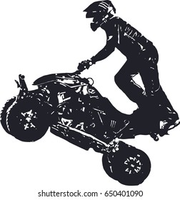 Stunt rider
