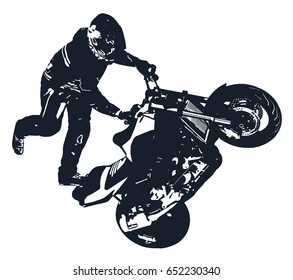 Stunt rider