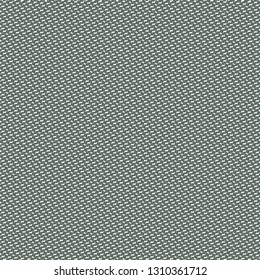 Sturdy green canvas texture. Upholstery. Knit fabric background. Vector illustration.