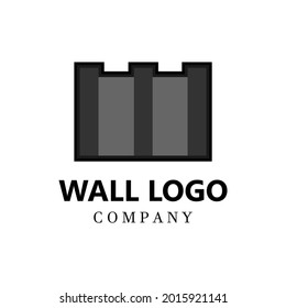 Sturdy old wall design logo