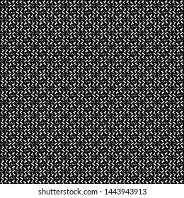 Sturdy wool fabric. Texture. Blanket. Monochrome. Vector illustration.