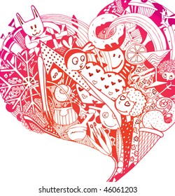 St.Valentine's Day (vector)