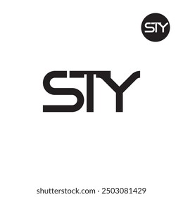 STY Logo Letter Monogram Design