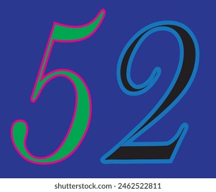 Estilo 52 Número en Diseño