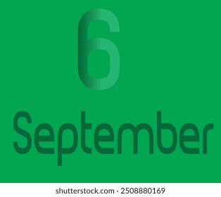 Design estilo 6 de setembro 