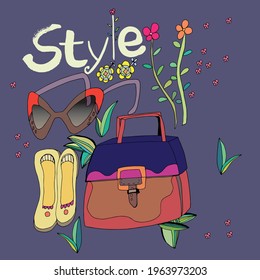 Style accessories to suit in a bright spring