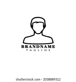style avatar logo icon design template modern vector illustration