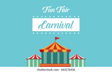 Style background carnial funfair collection