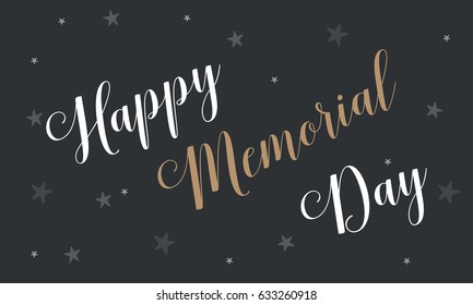 Style background of memorial day collection