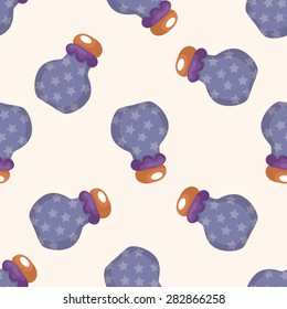 style bottle ,seamless pattern