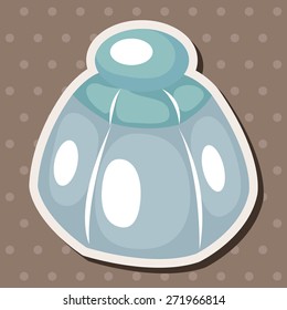style bottle theme elements