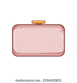 style clutch bag cartoon. accessory hand, evening designer, chic elegant style clutch bag sign. isolated symbol vector illustration