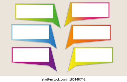 style color vector icons