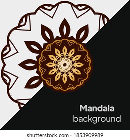 Style Decorative mandala. Mandala for print, poster, cover, brochure. Vector illustration