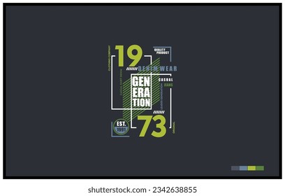 Style Design Vector Typografie für Druck, perfekt für T-Shirts Design, Kleidung, Hoodies, etc.