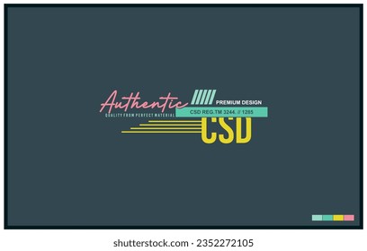 Style design Vector typography for print, perfect for t-shirts design, clothing, hoodies, etc.