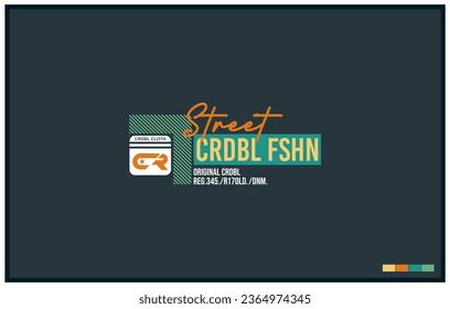 Style design Vector typography for print, perfect for t-shirts design, clothing, hoodies, etc.