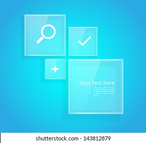 Style design with web icons