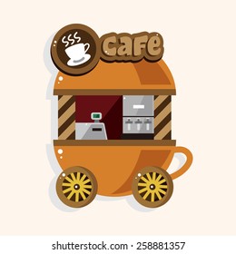 style dining car theme elements