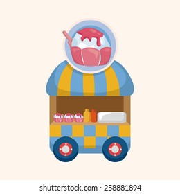 style dining car theme elements
