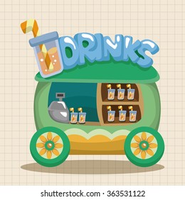style dining car theme elements