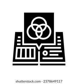 style guides technical writer glyph icon vector. style guides technical writer sign. isolated symbol illustration