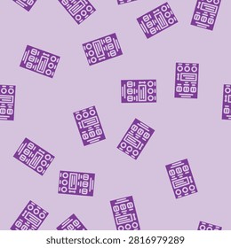 style guides technical writer glyph vector seamless pattern. style guides technical writer thin illustration