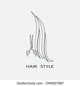 style haircut icon vector illustration design