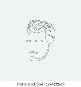 style haircut icon vector illustration design
