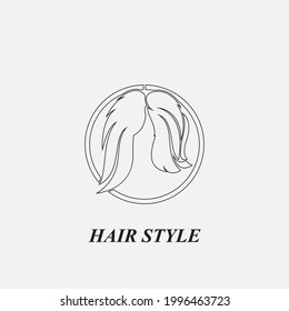 style haircut icon vector illustration design