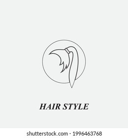 style haircut icon vector illustration design