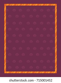 Style Halloween frame collection stock