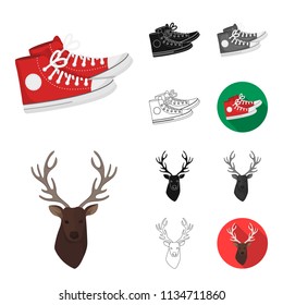 Style Hipster cartoon,black,flat,monochrome,outline icons in set collection for design. Hipster Attributes and accessories vector symbol stock web illustration.
