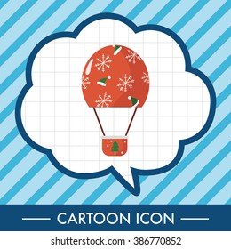 style hot air ballon theme elements vector,eps