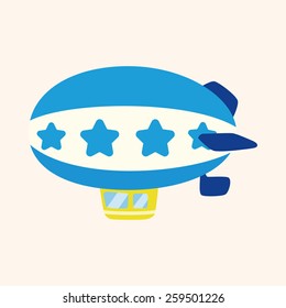 style hot air balloon theme elements