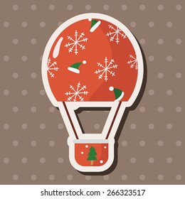 style hot air balloon theme elements vector,eps