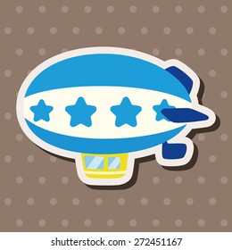 style hot air balloon theme elements