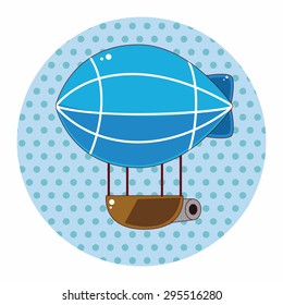 style hot air balloon theme elements