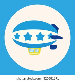style hot air balloon theme elements
