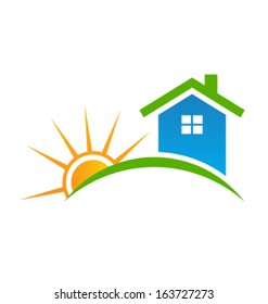 Style House with sun